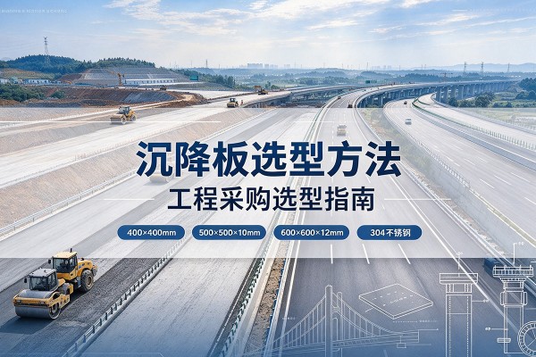 未央沉降板选择方法