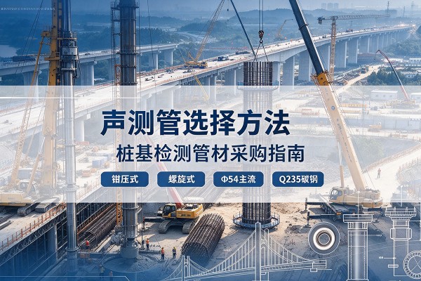 未央声测管选型标准