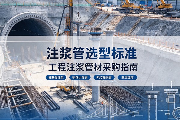未央注浆管选型标准