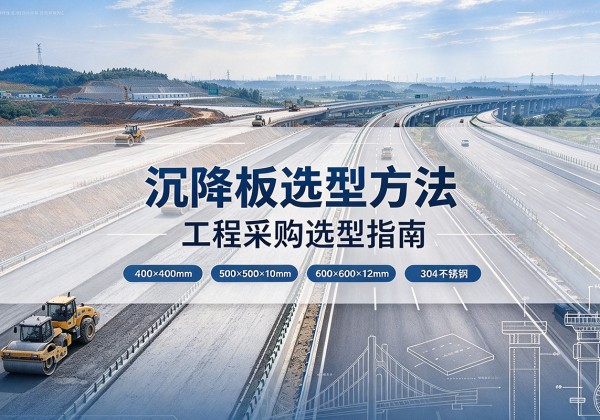 未央沉降板选择方法