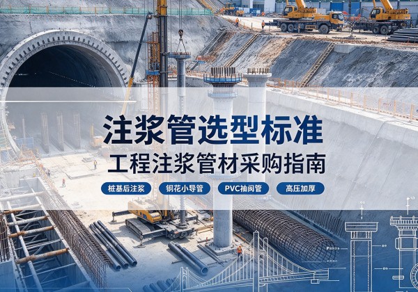 未央注浆管选型标准